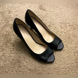 Cole Hann Peep Toe Pumps